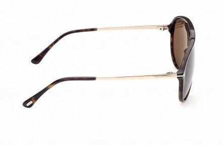 Tom Ford FT 0909 Samson 52H Shiny Dk Havana Roviex Polarized Men Sunglasses
