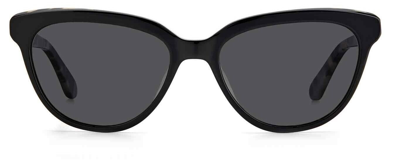 Kate Spade Cayenne/S 0807/M9 Black/Gray Polarized Cat-Eye Sunglasses