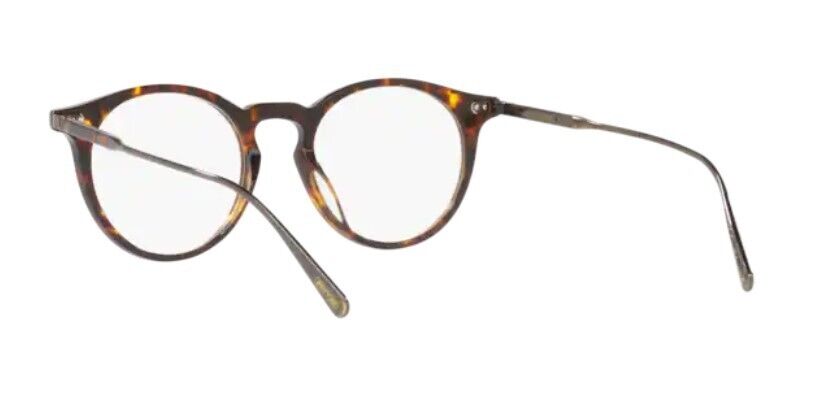 Oliver Peoples 0OV5483U Eduardo R 1654 DM2 Havana/Blue Block Unisex Eyeglasses