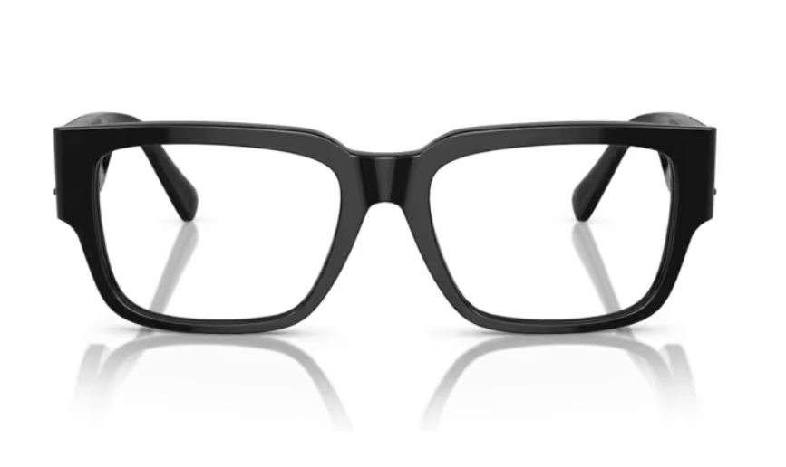 Versace 0VE3350 5360 Black 55mm Square Women's Eyeglasses