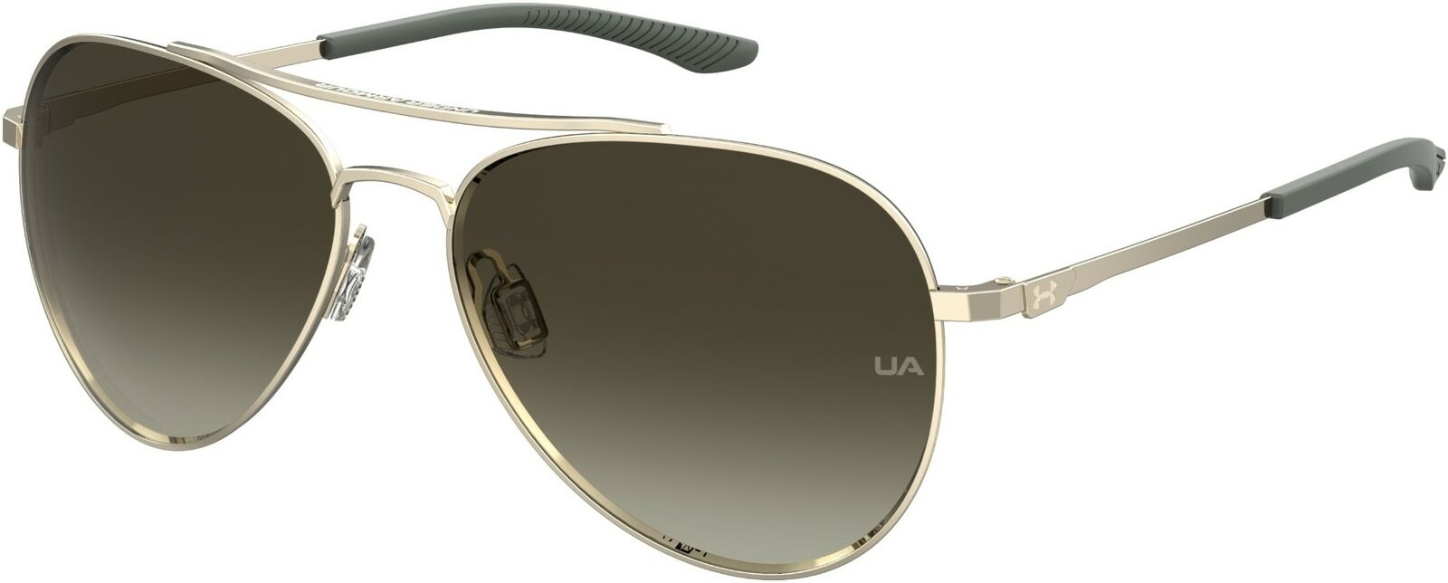 Under Armour Ua 0007/G/S 03YG/HA Light Gold/Brown Gradient Sunglasses