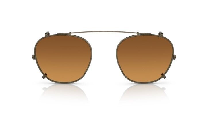 Oliver Peoples 0OV1316TC Lilletto Clip 512478  Gold/ Orange Men's 48mm Clip-On