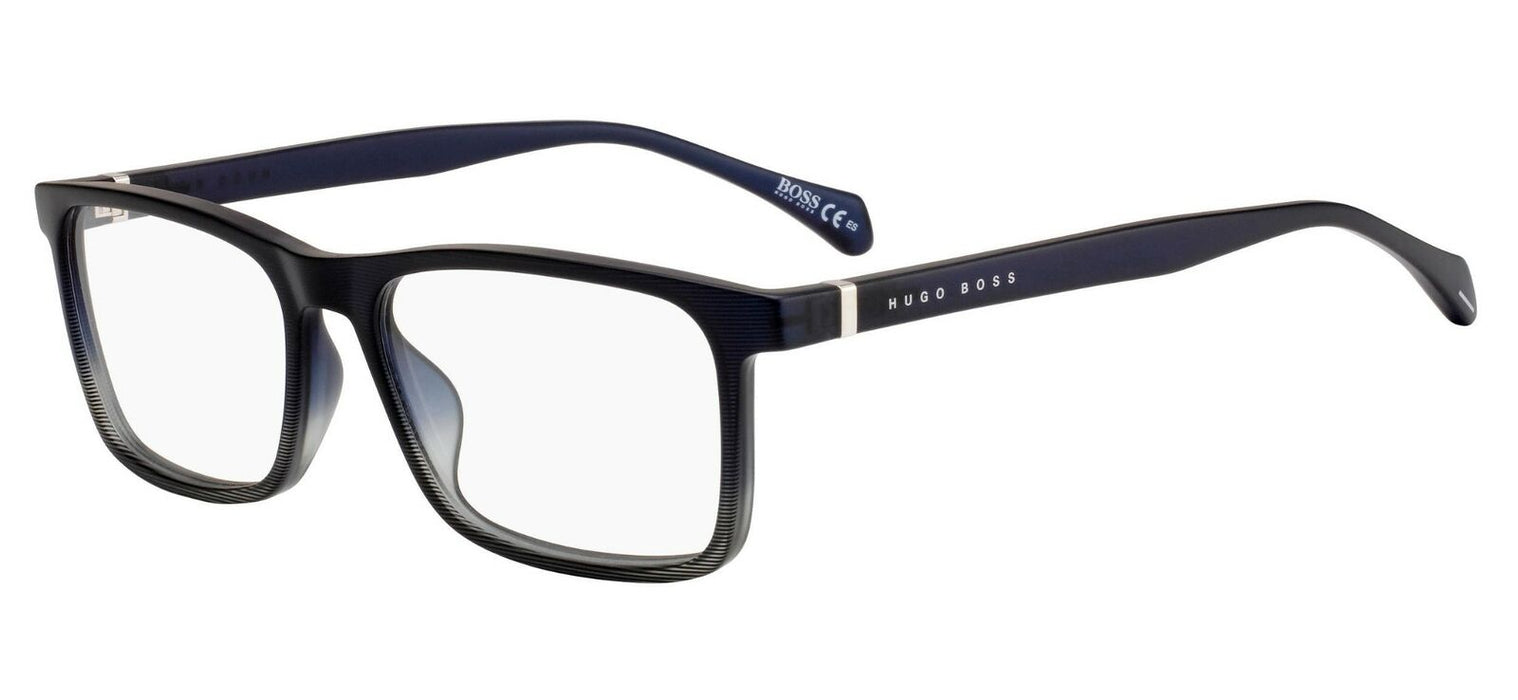 Boss 1084 026O Matte Blue Pattern Eyeglasses