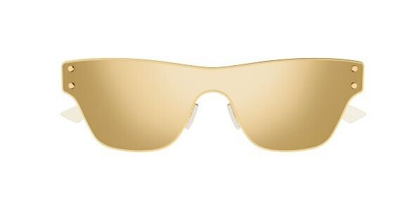 Bottega Veneta BV1148S 002 Gold/Gold Mask Unisex Sunglasses