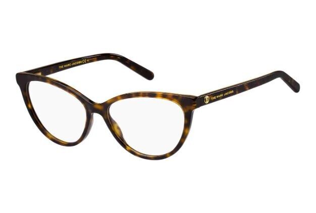 Marc-Jacobs MARC-560 0086/00 Havana Cat Eye Women's Eyeglasses