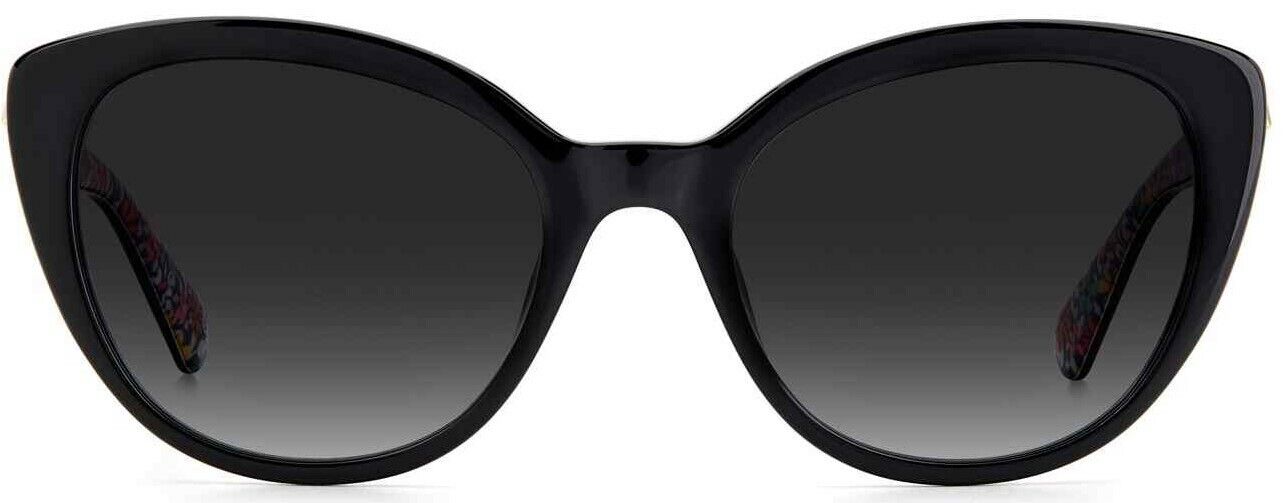 Kate Spade Amberlee/S 0807/WJ Black/Gray Polarized Cat-Eye Women's Sunglasses
