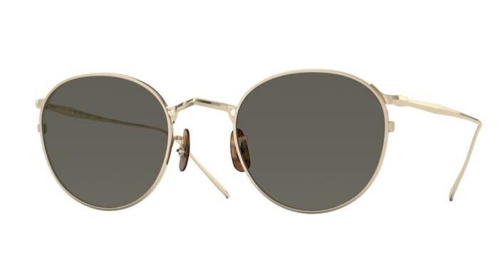 Oliver Peoples 0OV1311ST G. Ponti 4 5035R5 Soft Gold/Carbon Grey Sunglasses