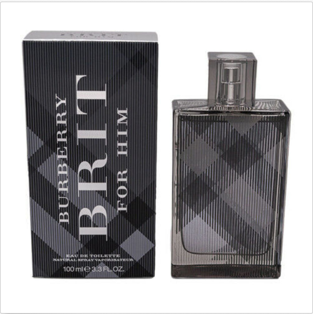 Burberry Brit Cologne by Burberry for Men EDT 3.4 oz New In Box