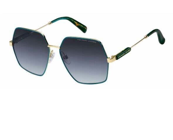 Marc Jacobs MARC-575/S 0OGA/GB Gold-Teal/Grey Blue Gradient Women's Sunglasses