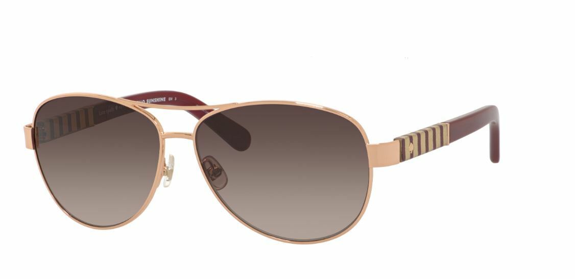 Kate Spade Dalia/S Us 0000/HA Rose Gold/Brown Gradient Sunglasses