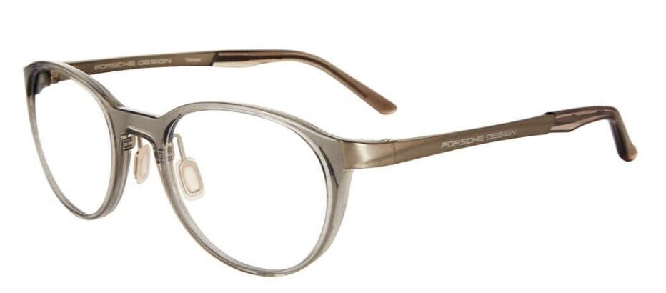 Porsche Design P8342 C Light Grey Round Unisex Eyeglasses