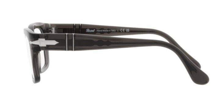 Persol 0PO3301V 1103 Opal Smoke Rectangle Unisex Eyeglasses
