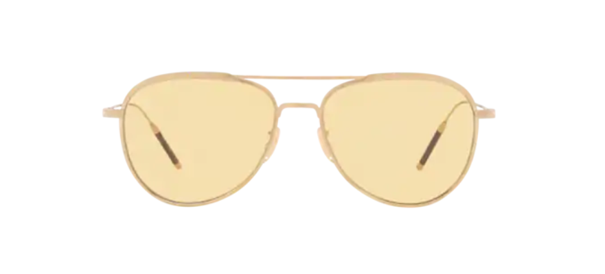 Oliver Peoples 0OV 1276ST TK-3 5311R6 Brushed Gold/Yellow Sunglasses