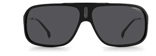 Carrera Cool65 0003/M9 Matte Black/Gray Polarized Rectangle Unisex Sunglasses