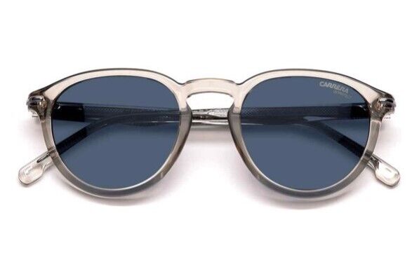 Carrera 277/S 079U/KU/Crystal Nude/Blue Oval Full-Rim Men's Sunglasses