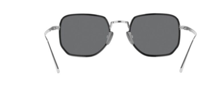 Persol 0PO5006ST 8006B1 Silver Black/Dark Grey Unisex  Sunglasses