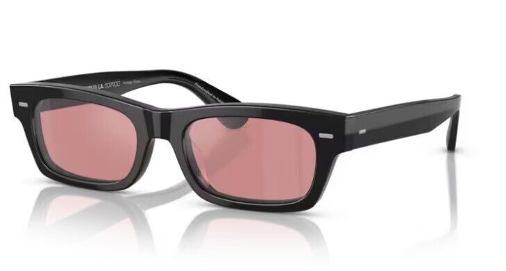 Oliver Peoples 0OV5510SU Davri 17313E Black/Magenta Photochromic Sunglasses