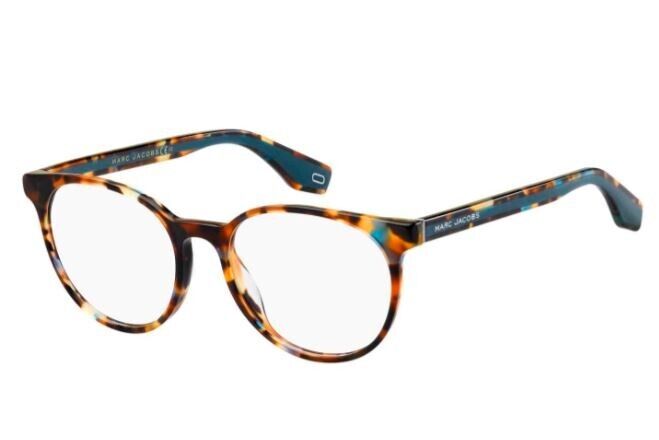 Marc-Jacobs MARC-283 0FZL/00 Havana Teal Women's Eyeglasses