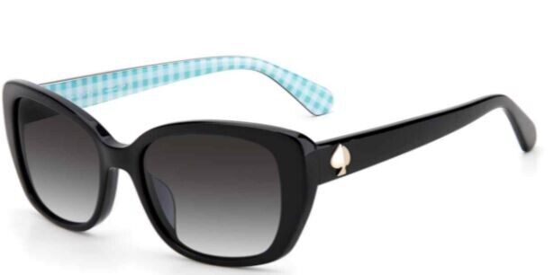 Kate Spade Kenzie/G/S 07ZJ/90 Black-Green/Grey Gradient Women's Sunglasses