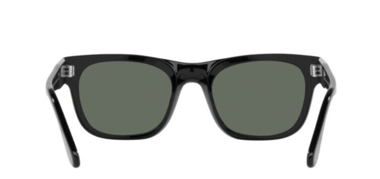 Persol 0PO3269S 95/58 Black/ Green Polarized Rectangle Unisex Sunglasses