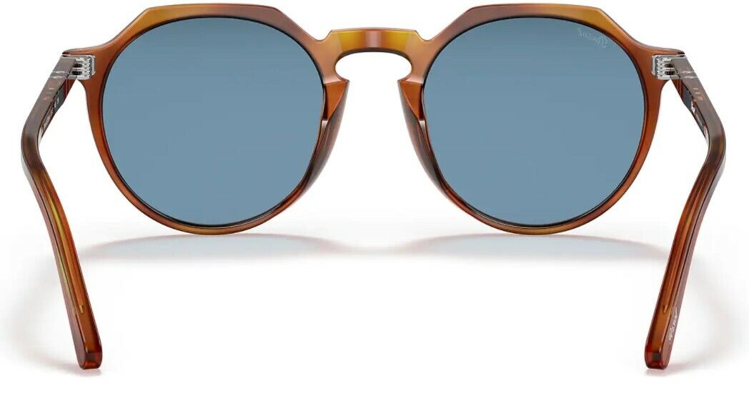 Persol 0PO 3281S 96/56 Terra Di Siena/Light Blue Unisex Sunglasses