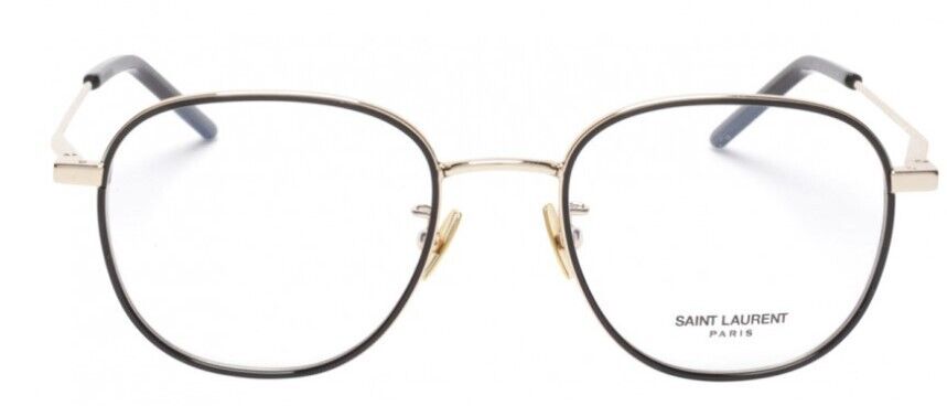 Saint Laurent SL 362 003 Gold Square Unisex Eyeglasses