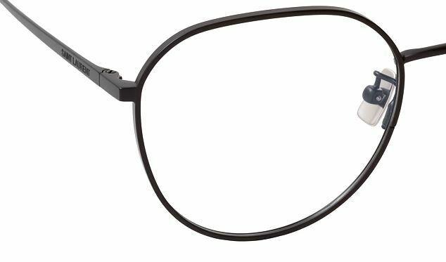Saint Laurent SL 484 001 Black Round Women Eyeglasses