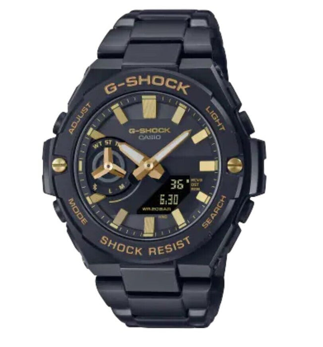 Casio G-Shock G-Steel Tough Solar Mobile Link Feature Men's Watch GSTB500BD1A9