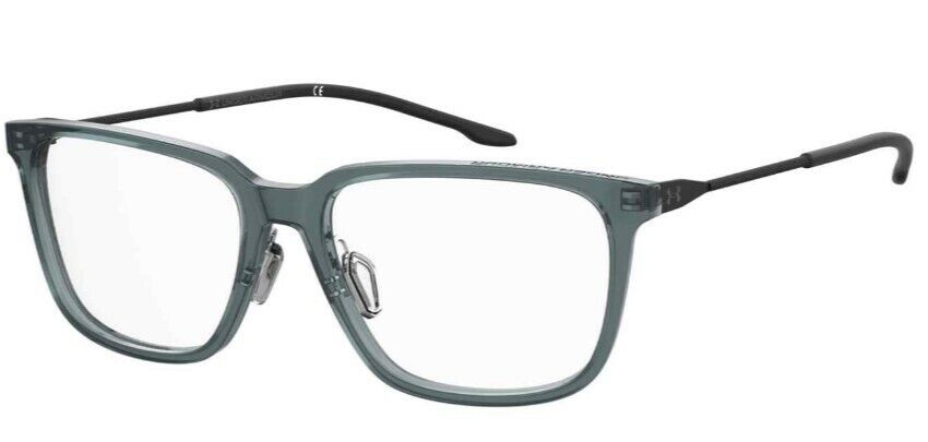 Under Armour Ua 5032/G 0OXZ/00 Blue Crystal Rectangle Full Rim Unisex Eyeglasses