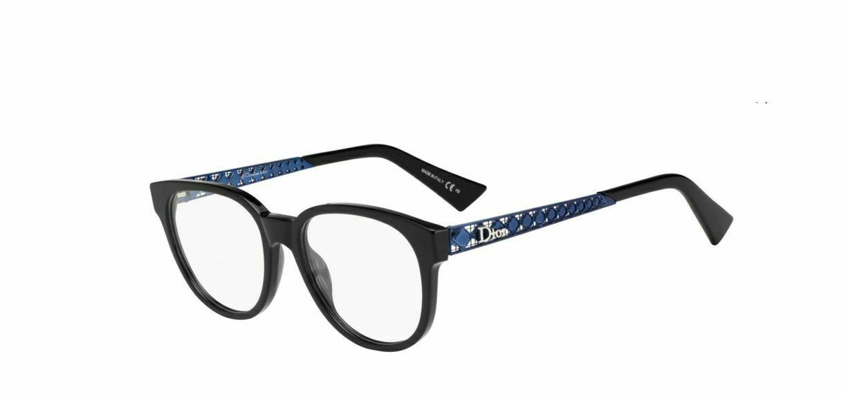 Christian Dior Dioramao 2 CST Blue Black Eyeglasses