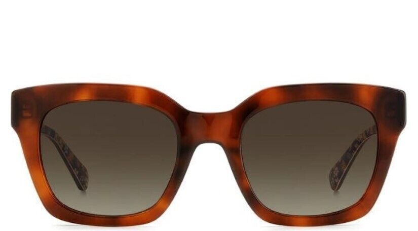 Kate Spade Camryn/S 0086/HA Havana/Brown Gradient Square Women's Sunglasses