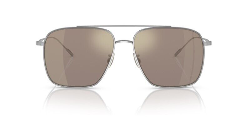 Oliver Peoples 0OV1320ST Dresner 50365D Silver/Chrome Taupe Unisex Sunglasses
