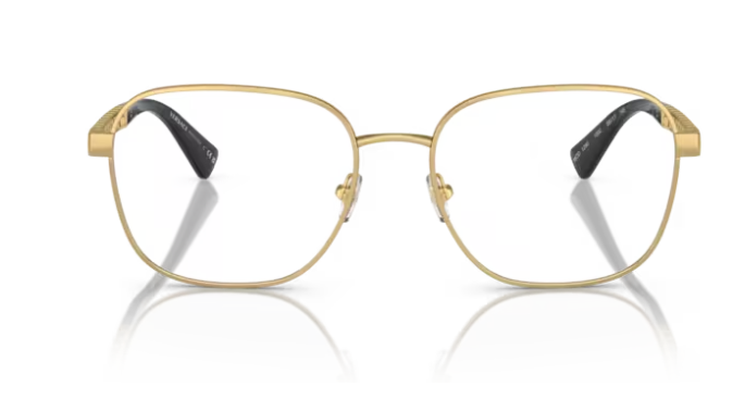 Versace 0VE1290 1002 - Gold Squared Men's 56mm Eyeglasses