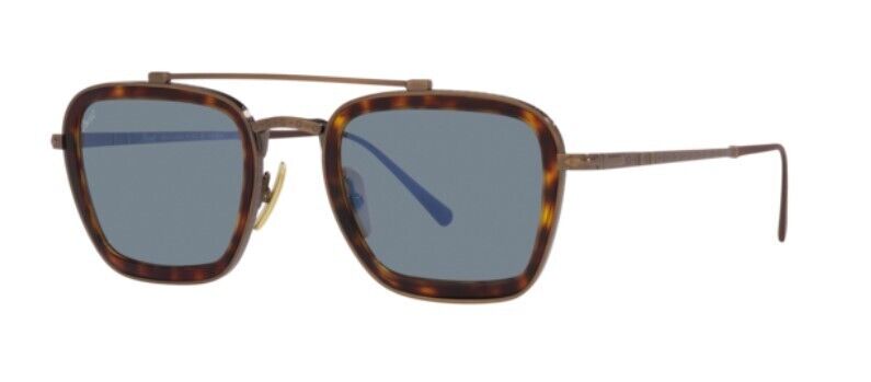 Persol 0PO5012ST 801656 Brown/Light Blue Unisex Sunglasses