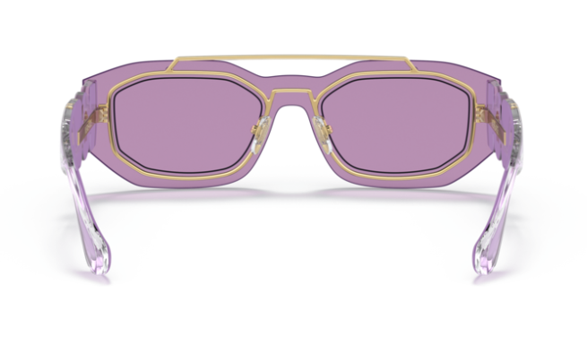 Versace 0VE2235 100284 - Violet Oval Men's Sunglasses