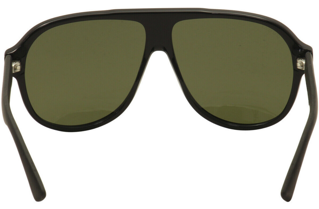 Gucci GG 0009 S 001 Black/Green men's Sport Sunglasses