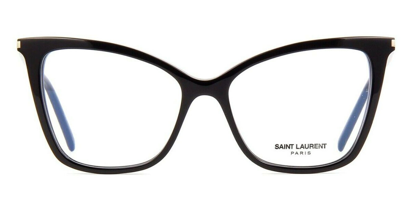 Saint Laurent SL 386 001 Black Cat-Eye Women's Eyeglasses