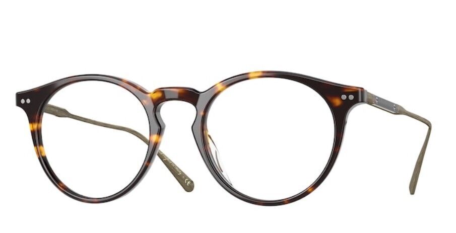 Oliver Peoples 0OV5483M Eduardo 165473 DM2/Brown Unisex Eyeglasses With Clip-on