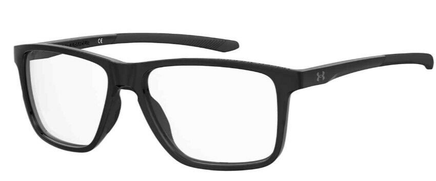 Under Armour Ua 5022 0807/00 Black Rectangle Full-Rim Unisex Eyeglasses
