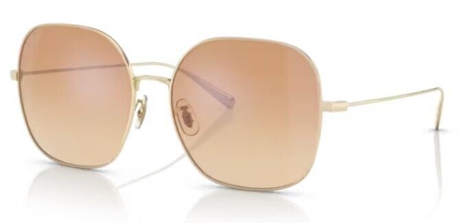 Oliver Peoples 0OV1315ST Deadani 50357K Gold/Coral Gradient Mirrored Sunglasses