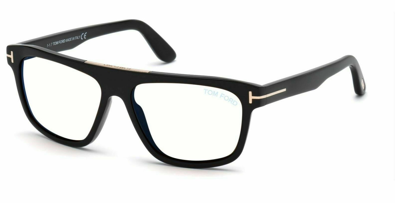 Tom Ford FT 0628 Cecilio 02 001 Shiny Black Eyeglasses