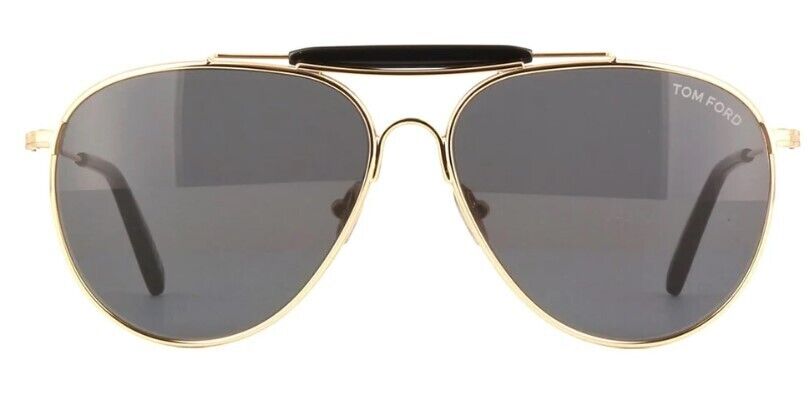 Tom Ford FT0995 Raphael-02 28A Shiny Rose Gold /Smoke Men's Sunglasses