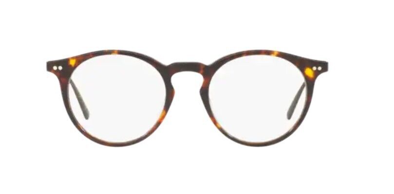 Oliver Peoples 0OV5483U Eduardo R 1654 DM2 Havana/Blue Block Unisex Eyeglasses