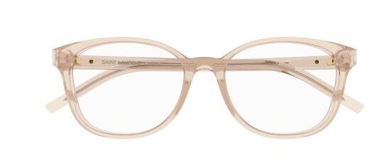 Saint Laurent SL M 113 003 Nude Round Women's Eyeglasses