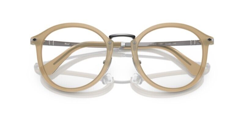Persol 0PO3309V Vico 1169 Opal beige Round Unisex Eyeglasses