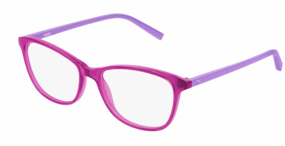 Puma PJ 0033O 002 Magenta Violet Square Kids Eyeglasses