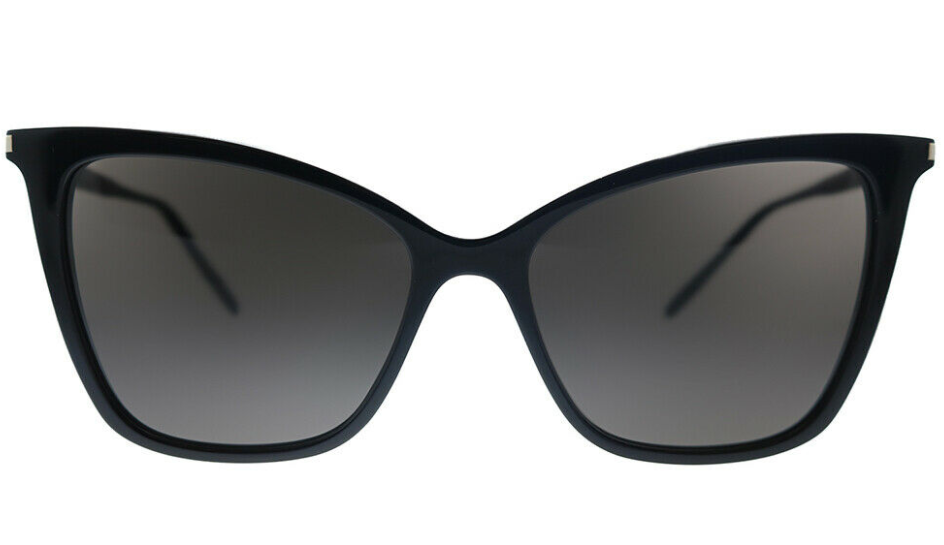 Saint Laurent SL 384 001 Black Cat-Eye Women's Sunglasses
