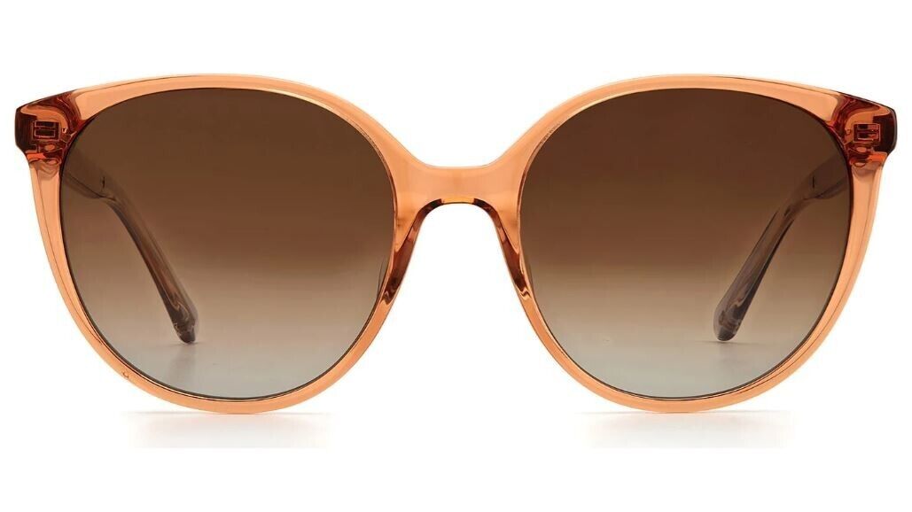 Kate Spade Kimberlyn/G/S 0FL4/LA Crystal Brown/Brown Polarized Oval Sunglasses