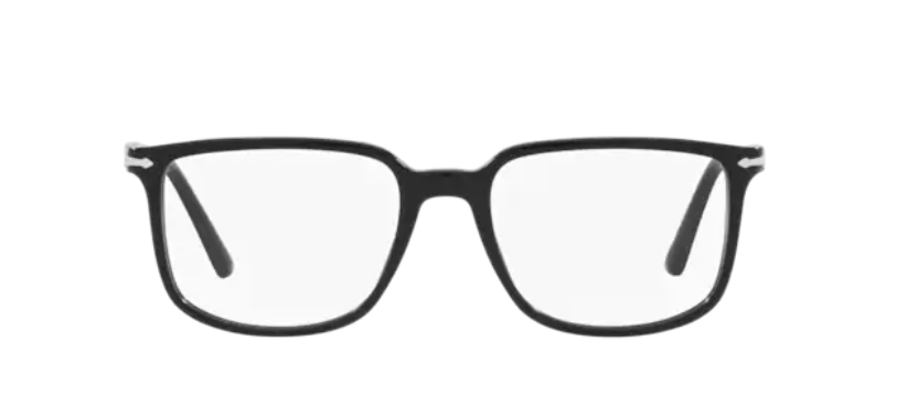 Persol 0PO3277V 1135 Black & Striped Grey Havana/ Silver Men's Eyeglasses