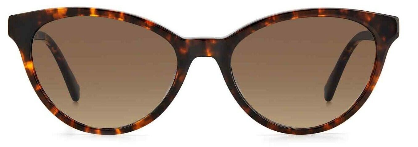 Kate Spade Adeline/G/S 0086/HA Havana/Brown Gradient Oval Women's Sunglasses